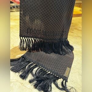 Louis Vuitton Damier Silk Scarf